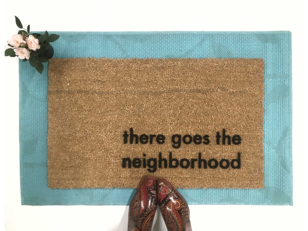 Funny Gift For House Warming Gift Be Kind Flowers Doormat Hippie Welcome Mat 