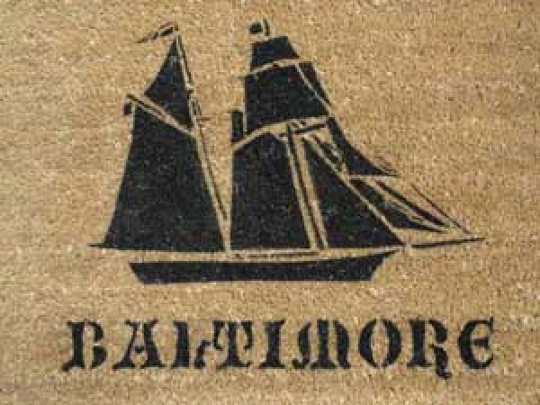 Pirate Ship doormat