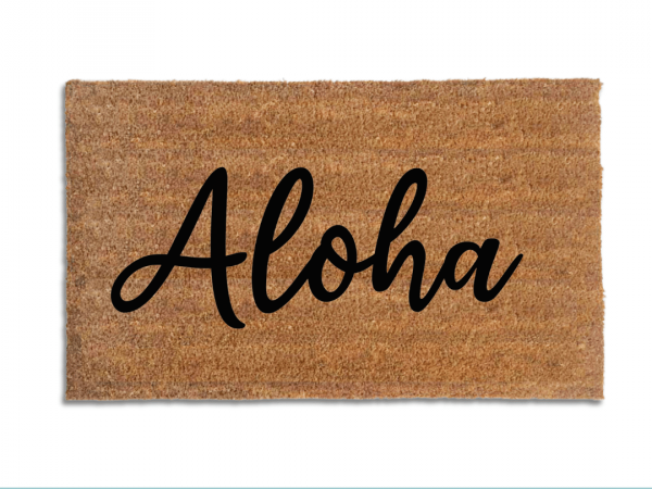 Aloha Hawaiian Welcome | Damn Good Doormats