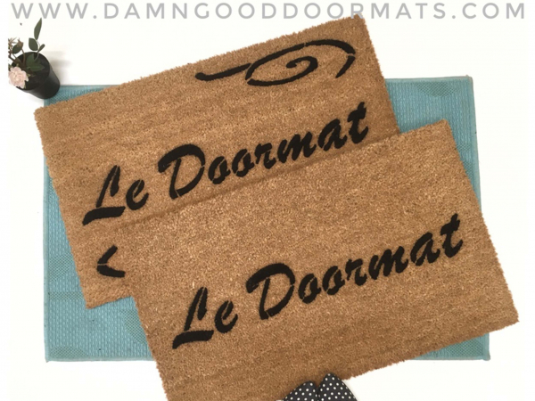 French GENERIC LE DOORMAT