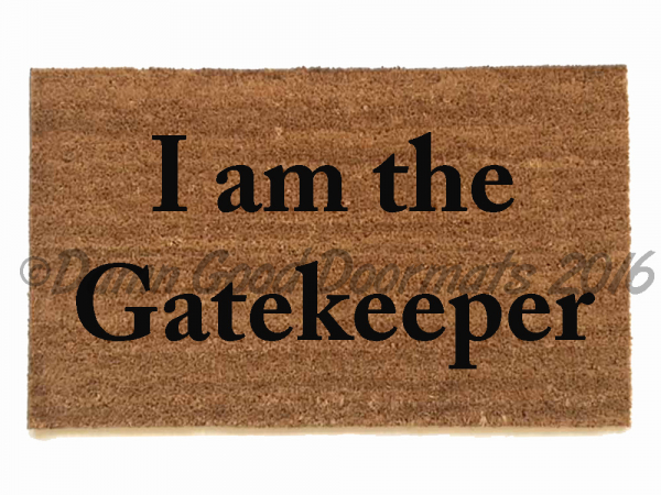 I am the Gatekeeper | Ghostbusters doormat