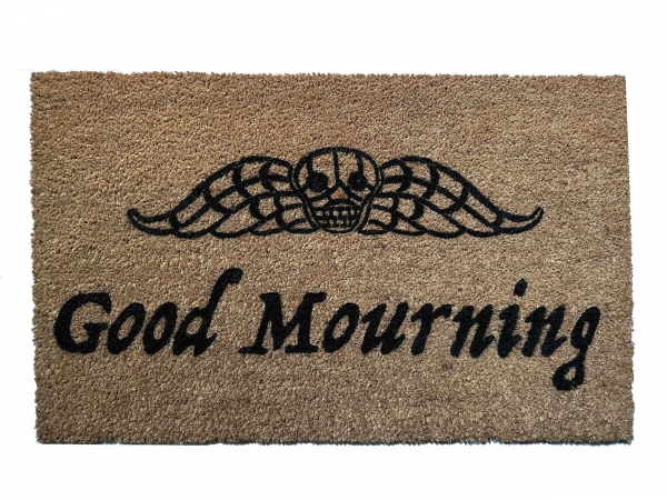 Good Mourning | Halloween doormat
