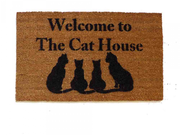 Welcome to the Cat House doormat