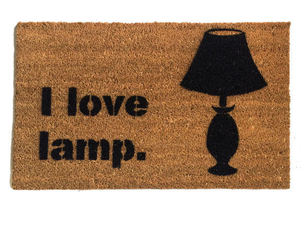 I love lamp, funny Anchorman doormat- also Linux, Apache, MySQL and PHP nerd