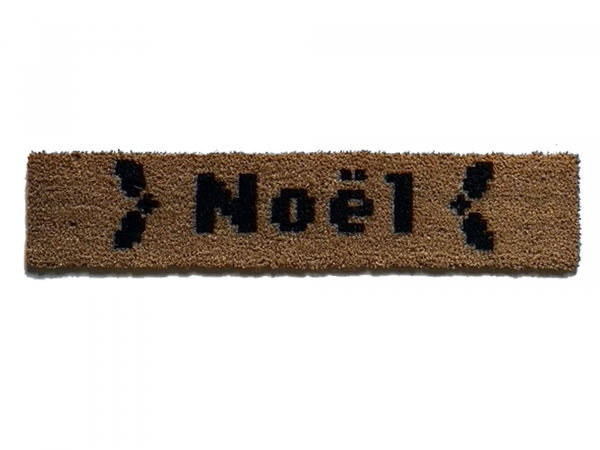 Nerdy Noel skinny coir doormat