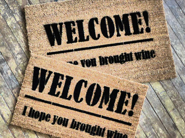 WELCOME! I hope you brought wine.