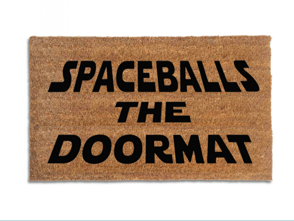 Spaceballs the Doormat funny star wars nerdy doormat