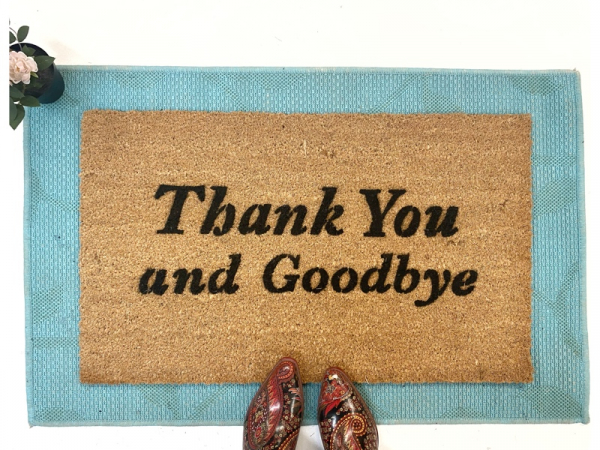 Frasier Thank you and Goodbye funny tv meme damn good doormat