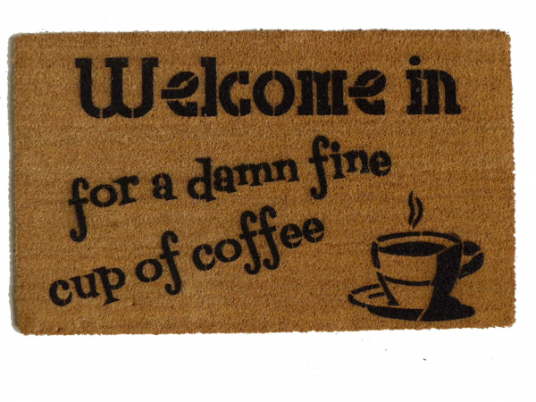 Twin Peaks Damn fine cup of coffee™ doormat