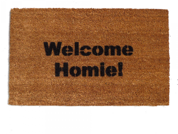 Welcome Homie™ funny door mat  doormat eco friendly Home