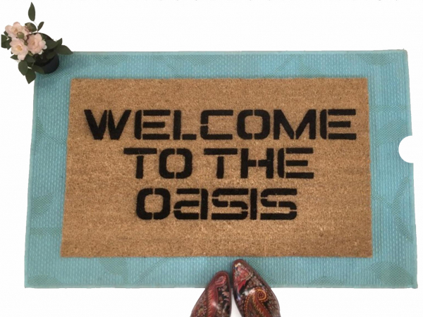 Welcome to the Oasis Ready Player One doormat