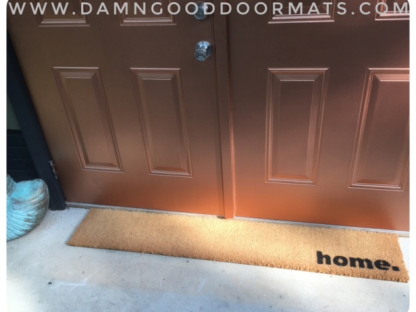 home cute double wide extra large doormat