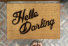 Hello Darling! Vanderpump Rules boho style Bravo TV doormat