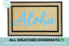 Aloha Hawaiian Welcome | all weather | Damn Good Doormats