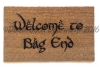 LOTR Bilbo Welcome to Bag End doormat