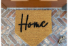 Home Plate Baseball doormat