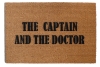 Dr. Who THE CAPTAIN AND THE DOCTOR  doormat
