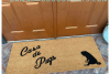 Casa de Pugs sustainable coir doormat