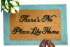 There's no place like home- Wizard of OZ doormat