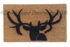 Duck Dynasty deer head doormat