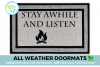 all weather Stay Awhile and Listen Diablo damn good doormat