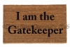I am the Gatekeeper | Ghostbusters doormat