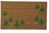 Green trees doormat