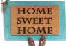 Home sweet home cute doormat