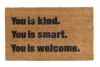 you is kind, you is smart. you is welcome The Help SNL funny floor mat funny eco
