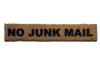 no junk mail skinny door mat porch sign gift for him funny doormat
