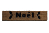 Nerdy Noel skinny coir doormat