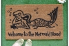 Mermaid Hood™  OR What up fishes?!™ funny doormat