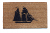 Pirate ship doormat- The Pride of Baltimore Hand Painted door mat
