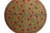 oversized Ultimate PIZZA Lovers pepperoni doormat