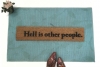 Sartre Hell is other people social distancing quote literary english teacher gif
