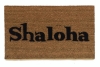 SHALOHA! jewish aloha funny doormat