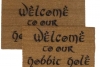 Welcome to MY Hobbit Hole JRR Tolkien nerd doormat