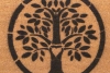 eco-friendly Tree of Life Hippie Love doormat