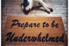 Prepare to be Underwhelmed doormat