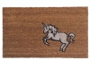 unicorn fairy tale medieval cute sweet doormat
