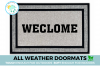 all-weather WECLOME, funny dyslexic "Still Game" doormat