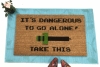 It's dangerous to go alone, take this nerd house doormat,  Legend of Zelda
