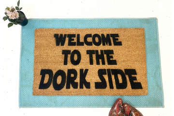 Star Wars nerd DORK side damn good doormat