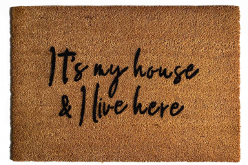 Big Little Lies- It's my house and I live here, Diana Ross disco doormat