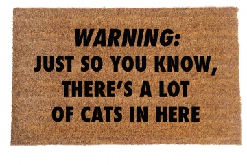 CATS Warning: Just so you know, there's a lot of cats in here™