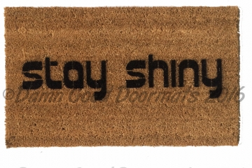 Stay Shine Firefly doormat