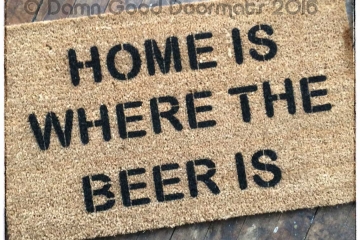 Home is where the BEER is doormat