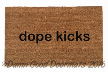 dope kicks doormat