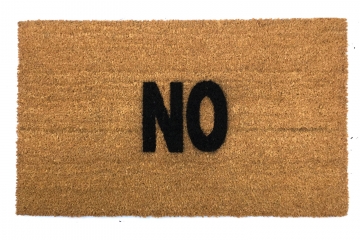 NO go away doormat`