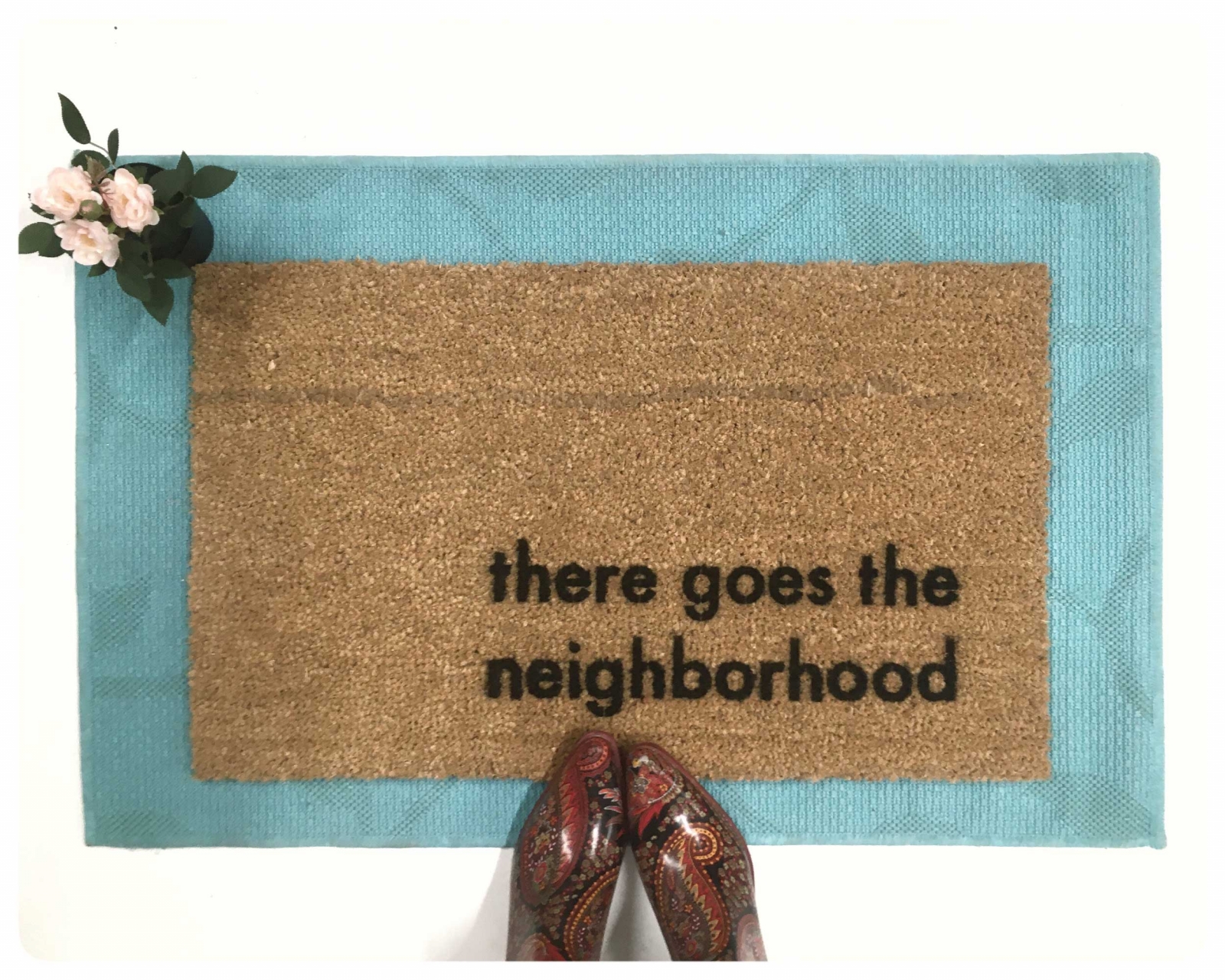 Be Kind Flowers Doormat Funny Gift For House Warming Gift Hippie Welcome Mat 